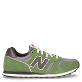 373 sneaker in pelle e tessuto verde alpino - NEW BALANCE | Boscaini Scarpe