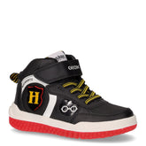 Buzzerlight sneaker bambino in tessuto ed ecopelle nero - Sneakers Bambino | Boscaini Scarpe