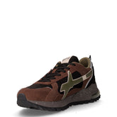 Breeze 3 sneaker in pelle scamosciata marrone nero | Boscaini Scarpe