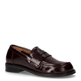 Mocassino in pelle mogano | Boscaini Scarpe