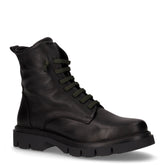 Stivaletto stringato in pelle nero verde - BUENO | Boscaini Scarpe