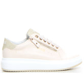 Sneakers con platform crema beige - Mid Season Sale Sneakers Donna | Boscaini Scarpe