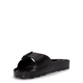 Dato ciabatta di gomma nero | Boscaini Scarpe
