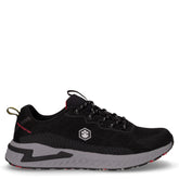 Line sneaker outdoor in tessuto nero - LUMBERJACK | Boscaini Scarpe