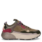 Groove Jungle sneaker in pelle verde foresta - Sneakers Donna | Boscaini Scarpe