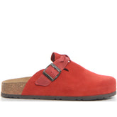 Ciabatta rosso - Mules | Boscaini Scarpe