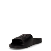 Adilette aqua ciabatta di gomma nero | Boscaini Scarpe
