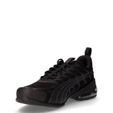 Voltra sneaker in tessuto mesh nero grigio | Boscaini Scarpe
