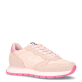 Ally Solid sneaker in pelle e tessuto porcellana - SUN68 | Boscaini Scarpe