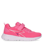 Evo Run Ps sneaker bambina bianco rosa - DIADORA | Boscaini Scarpe
