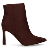 Tronchetto in tessuto scamosciato marrone | Boscaini Scarpe