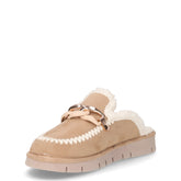 Loxi ciabatta in tessuto con catena beige | Boscaini Scarpe