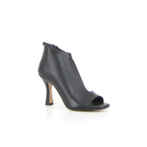 Sandalo con tacco nero nappa - Sandali Con Tacco Donna | Boscaini Scarpe