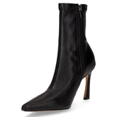 Tronchetto a punta con zip nero | Boscaini Scarpe