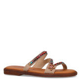 Ciabatta con applicazioni platino | Boscaini Scarpe