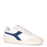 Kick sneaker in pelle ed ecopelle bianco blu - DIADORA UOMO | Boscaini Scarpe