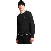 Crew Neck Sweatshirt jet black - Maglieria Uomo | Boscaini Scarpe