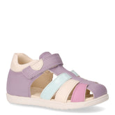 Macchia sandalo in pelle bambina lilla acqua - Scarpe Bambina | Boscaini Scarpe