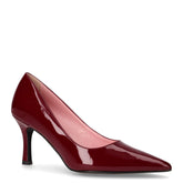 Décolleté in ecopelle bordeaux | Boscaini Scarpe