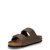 Arizona ciabatta in pelle grigio | Boscaini Scarpe