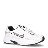 Initiator sneaker in ecopelle e tessuto bianco argento nero | Boscaini Scarpe