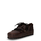 Stringata casual in pelle testa di moro rustico | Boscaini Scarpe