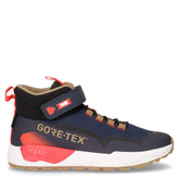 Sneaker in tessuto ed ecopelle bambino navy - Sneakers Bambino | Boscaini Scarpe