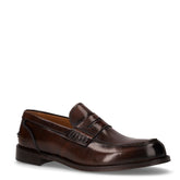 Mocassino in pelle cognac - Mocassini Uomo | Boscaini Scarpe