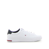 Essential Leather sneaker bianco - TOMMY HILFIGER | Boscaini Scarpe