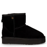 Stivaletto caldo in pelle nero - VALLEVERDE | Boscaini Scarpe