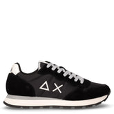 Tom Solid sneaker in pelle e tessuto nero - SUN68 UOMO | Boscaini Scarpe