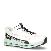 Glide Step Vista Lane sneaker ragazza in tessuto bianco nero turchese - Sneakers Bambina | Boscaini Scarpe