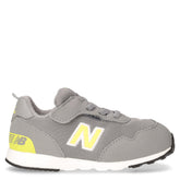 515 sneaker bambino in tessuto ed ecopelle grigio | Boscaini Scarpe