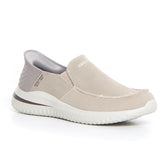 Delson 3.0 cabrino sneaker slip-on toupe - SKECHERS UOMO | Boscaini Scarpe