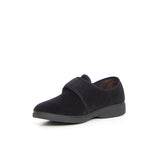 Pantofola chiusa in tessuto nero | Boscaini Scarpe