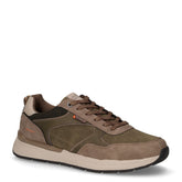 Sneaker sportiva in ecopelle khaki - Sneakers Uomo | Boscaini Scarpe