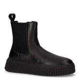 Stivaletto beatles in pelle nero - FRAU | Boscaini Scarpe