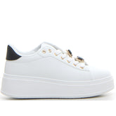 Sneaker con platform white black - TOO LIKE | Boscaini Scarpe