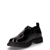 Ballerina in ecopelle con cinturino bambina nero | Boscaini Scarpe