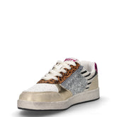 Sneaker in ecopelle e tessuto bambina multicolor | Boscaini Scarpe