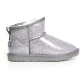 Stivaletto invernale con glitter bambina grigio - Mid Season Sale Bambino | Boscaini Scarpe
