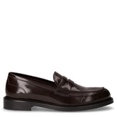 Mocassino in pelle caffè | Boscaini Scarpe