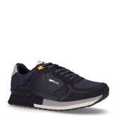 Logan mix sneaker in ecopelle blu - GAS UOMO | Boscaini Scarpe