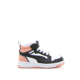 Rebound v6 sneaker bambina white black poppy pink - Scarpe Bambina | Boscaini Scarpe