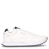 New Runner sneaker in pelle ed ecopelle bianco - TOMMY HILFIGER | Boscaini Scarpe
