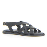 Sandalo nero | Boscaini Scarpe