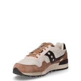 Shadow 5000 sneaker in tessuto e pelle cocco mandorla | Boscaini Scarpe