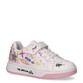 Sneaker bambina in ecopelle bianco multicolor - PRIMIGI AVANT | Boscaini Scarpe