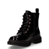 Anfibio in ecopelle con farfalla bambina nero | Boscaini Scarpe