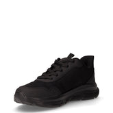 Fuze sneaker in tessuto ed ecopelle ragazzo nero | Boscaini Scarpe